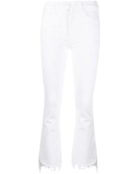 Mother - The Insider Cropped-Jeans - Lyst