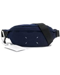 Maison Margiela Gürteltasche mit Reißverschluss - Blau