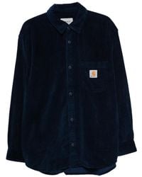 Carhartt - Loyde Corduroy Logo-Patch Shirt - Lyst