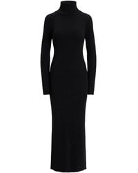 Polo Ralph Lauren - Roll-Neck Long-Sleeved Dress - Lyst