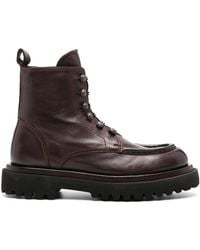 Officine Creative - Wisal Dd 103 Lace-Up Leather Boots - Lyst