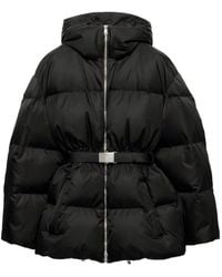 Prada - Re-Nylon Hooded Down Jacket - Lyst