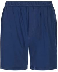 Kiton - Short À Logo Brodé - Lyst