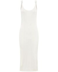 Dion Lee - Semi-Sheer Open-Back Midi Dress - Lyst