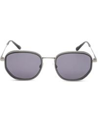 Barbour - Geometric-Frame Sunglasses - Lyst