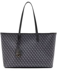 Tammy & Benjamin - Cabas Zippé À Motif Monogrammé - Lyst