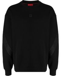 HUGO - Sweater Met Logoband - Lyst
