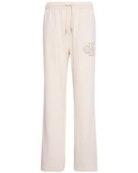 Calvin Klein - Logo-Embroidered Drawstring Track Pants - Lyst