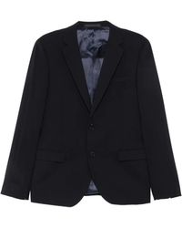 Manuel Ritz - Single-Breasted Notched-Lapels Jacket - Lyst