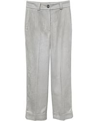 Peserico - Tailored Trousers - Lyst