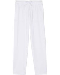 Vilebrequin - Terry Drawstring Straight-leg Trousers - Lyst