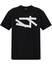 44 Label Group - Graphic Print T-Shirt - Lyst