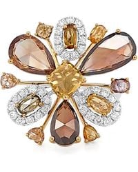 HYT Jewelry - Ring Mit Blumen - Lyst