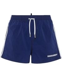 DSquared² - Badeshorts Mit Kordelzug - Lyst