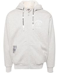 Aape By A Bathing Ape - Chaqueta Con Capucha Y Parche Del Logo - Lyst