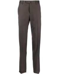 PT Torino - Tailored Pressed-crease Trousers - Lyst