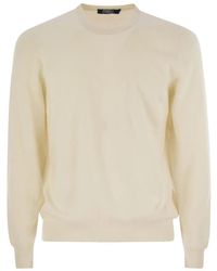Fedeli - Argentina Pullover Mit Rundem Ausschnitt - Lyst