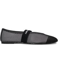 Karl Lagerfeld - Mesh Ballerina Shoes - Lyst