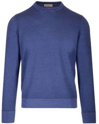 Al Duca d'Aosta - Pull Manches Longues En Laine Mérinos - Lyst