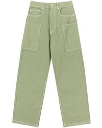 KENZO - Elephant Flag Green カーゴパンツ - Lyst
