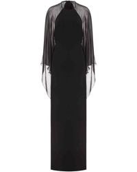 Alberta Ferretti - Long Dress - Lyst