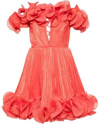 Ana Radu - Kleid mit Rüschendetail - Lyst