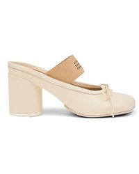 MM6 by Maison Margiela - Anatomic Numeric Mules - Lyst