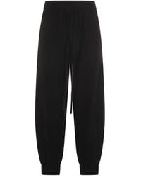 Thom Krom - Drawstring Wool Trousers - Lyst