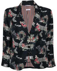 Thom Browne - Wollen Blazer - Lyst