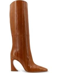 Fendi - 95Mm Arco Heel Boots - Lyst