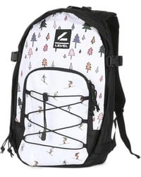 Level - Ski-Print Bungee-Cord Backpack - Lyst
