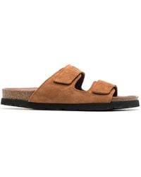 Palm Angels - Leather Sandals - Lyst