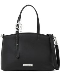 KARL LAGERFELD - Small Logo-Plaque Tote Bag - Lyst