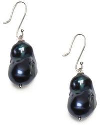 Gohar World - Orecchini Host Con Perle Barocche - Lyst