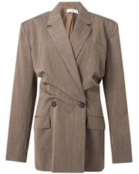 IRO - Sunrise Double-Breasted Blazer - Lyst