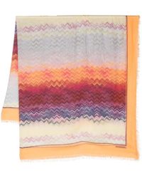 Missoni - Zig-Zag Print Scarf - Lyst