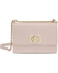 Furla - Bandolera mini con correa de cadena - Lyst