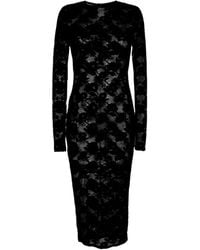 Fleur du Mal - Le Stretch Lace Mini Dress - Lyst