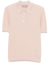 Canali - ファインニット ポロシャツ - Lyst