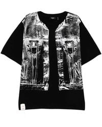 FIVE CM - Graphic-Print T-Shirt - Lyst