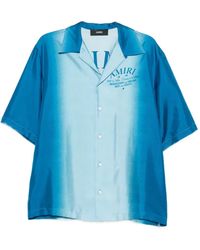 Amiri - Overhemd Met Logoprint - Lyst