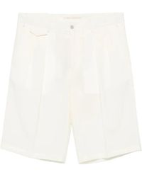 Briglia 1949 - Pleated-Detail Tailored Shorts - Lyst