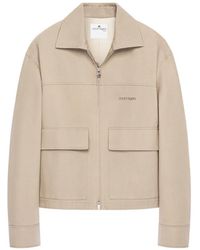 Courreges - 2-Pocket Zipped Cotton Jacket - Lyst