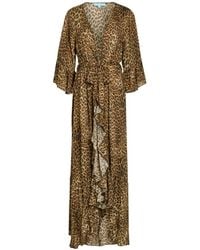 Melissa Odabash - Manon Animal-Print Maxi Dress - Lyst