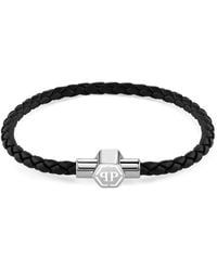 Philipp Plein - Bracciale Plein Enigma Intrecciato - Lyst