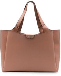 DKNY - Etta Logo-Plaque Shoulder Bag - Lyst