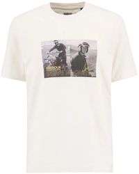 Barbour - Steve Mcqueen T-Shirt Met Print - Lyst
