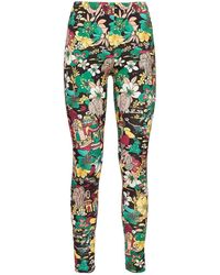 La DoubleJ - Floral-print leggings - Lyst