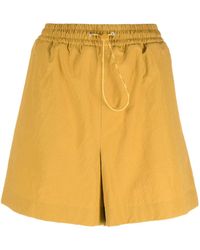 Moncler - Elasticated-waistband Shorts - Lyst