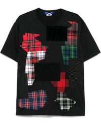 Junya Watanabe - Patchwork-Design T-Shirt - Lyst
